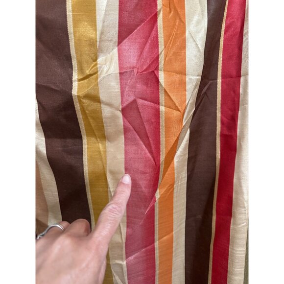 Echo Creative Bath Versital Vertical Stripped Shower Curtain luxury style Read - Picture 2 of 8